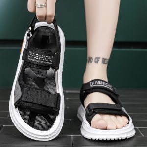 Summer Men'S Sandals, Casual Beach Shoes, Men'S Outerwear, Driving Flip-Flops, Men'S Dual-Purpose